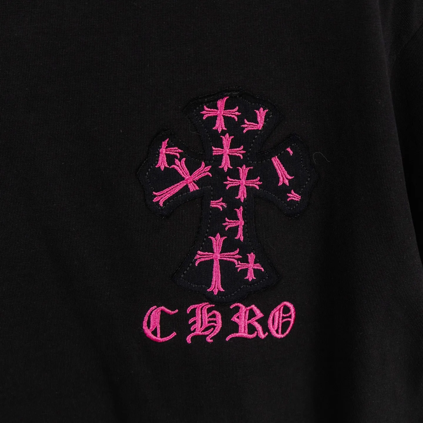 ：H 40 Chrome Hearts CH Black 2026 Authentic 0 Quality os 0 : Sizes: S M L XL